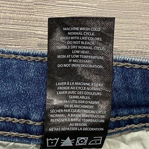 Buffalo David Bitton Jack Jeans Mens 32 x 32 Slim Fit Straight Medium Wash Denim - Picture 12 of 12